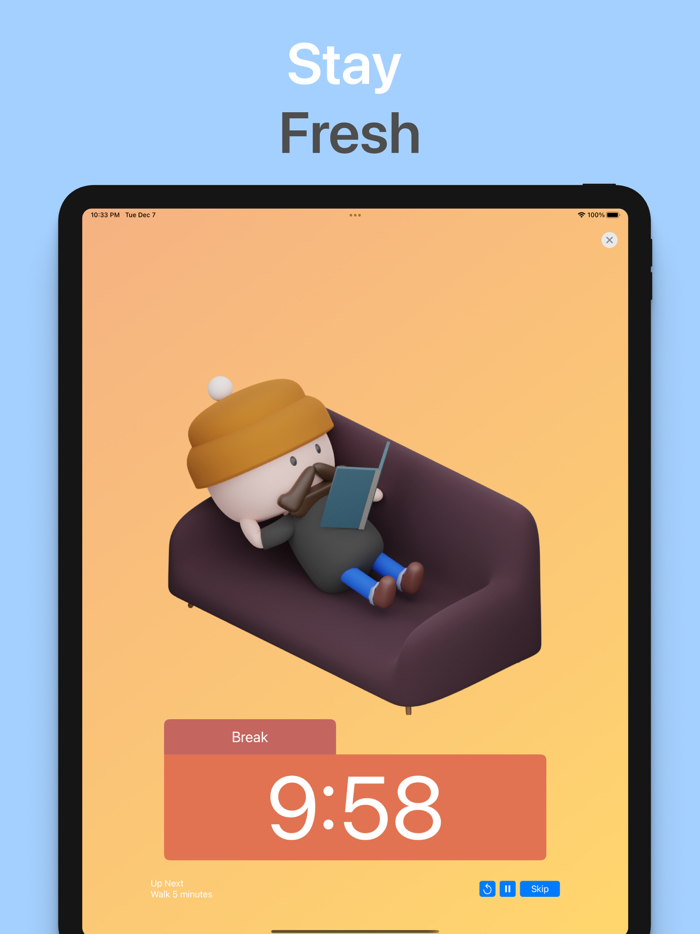 Ergo Focus Productivity Timer