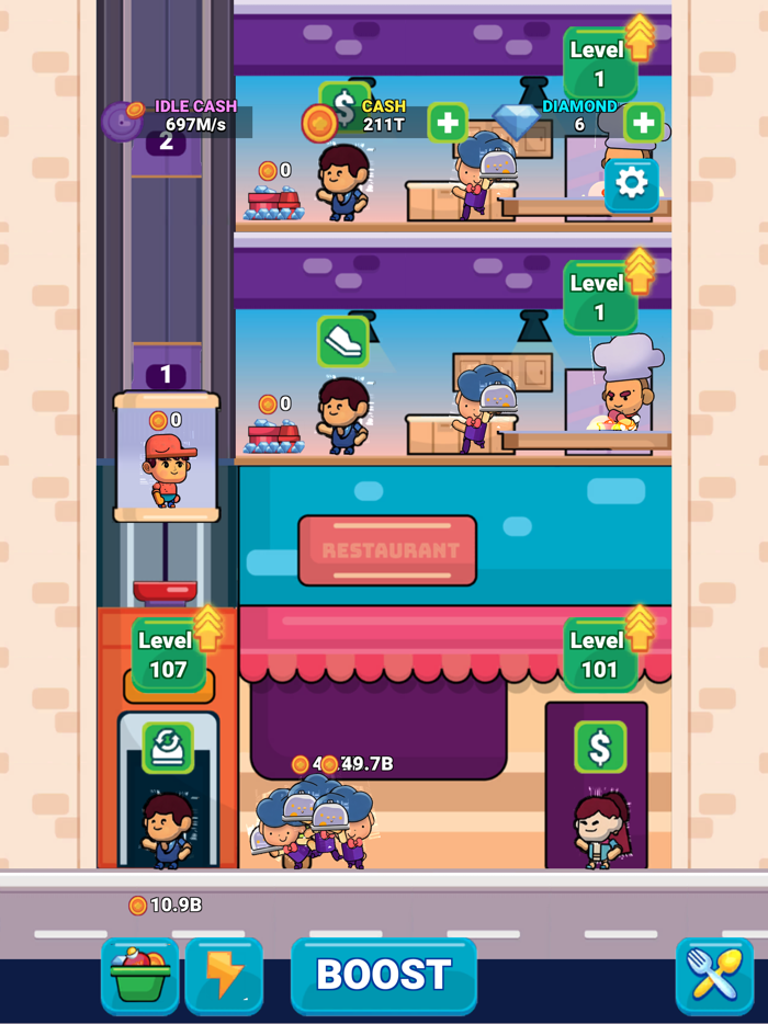 Idle Eatery Idle Tycoon Game