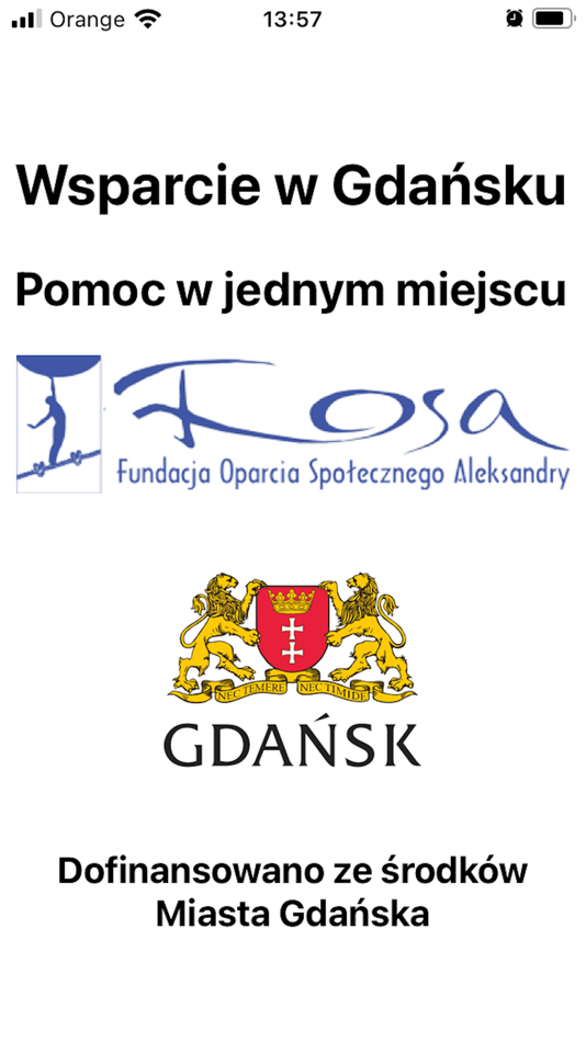 #1. Wsparcie w Gdańsku (iOS) 由: Fundacja FOSA