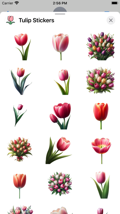 Tulip Stickersのおすすめ画像2
