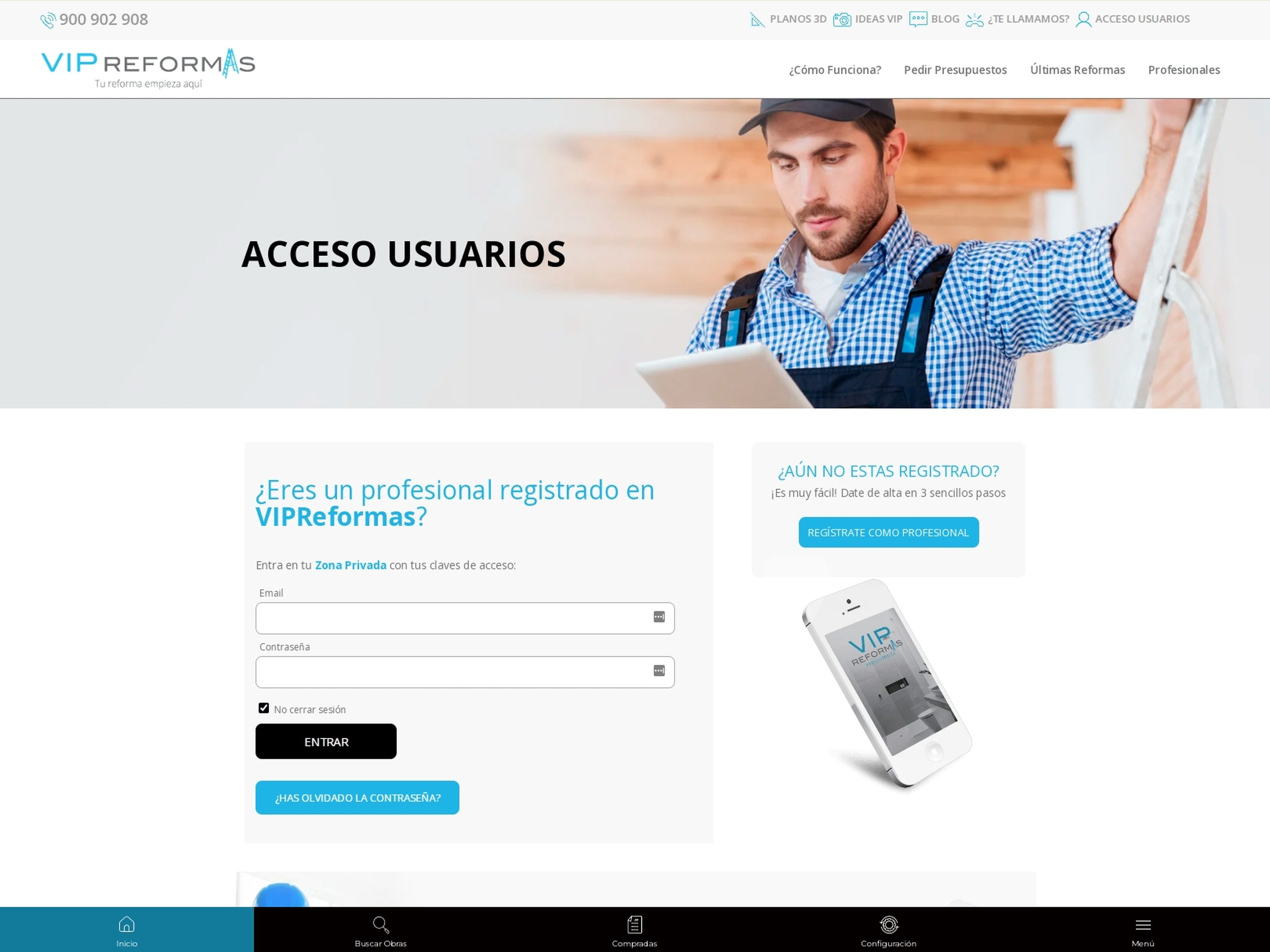 VipReformas para Profesionales