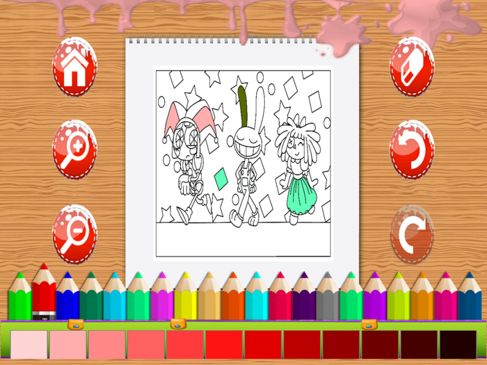 Pomni Coloring Book