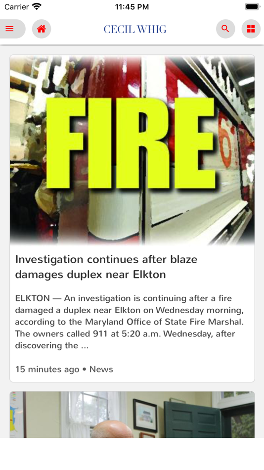 #1. Cecil Whig eEdition (iOS) Με: Adams Publishing Group, LLC