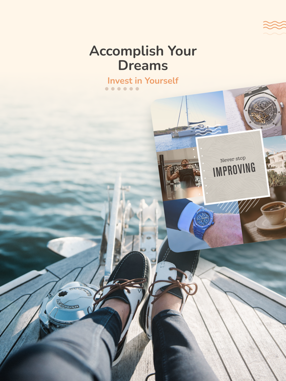 2026 Vision Board Maker Vizzy iPad screenshot 8 - Productivity app