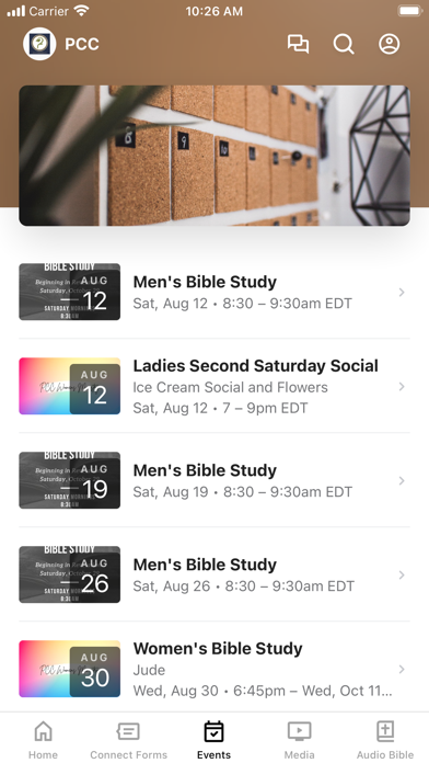 Plymouth Community Church Screenshot
