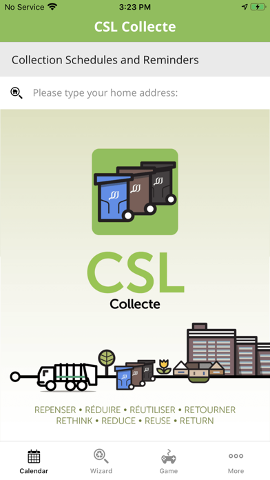 CSL Collecte Screenshot