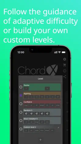 Game screenshot Chord X — Guitar Ear Training hack