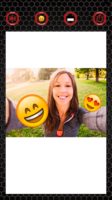 Emoji stickers to photos Screenshot