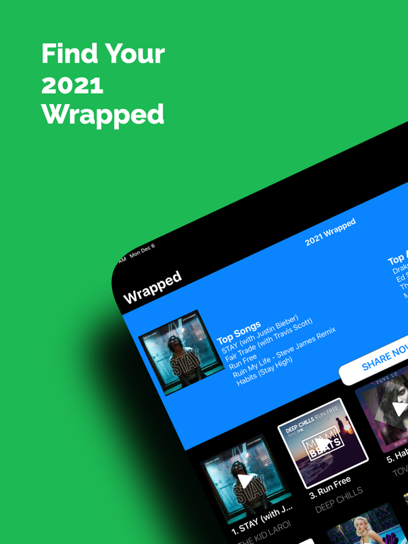 Screenshot #4 pour Year-In-Review for Spotify