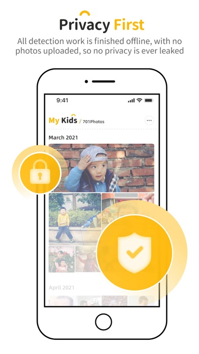 Snapkids- kid's photo album Screenshot