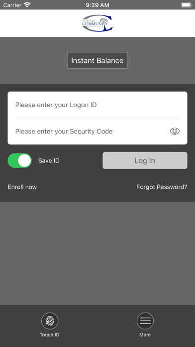 Norfolk Credit Union Screenshot