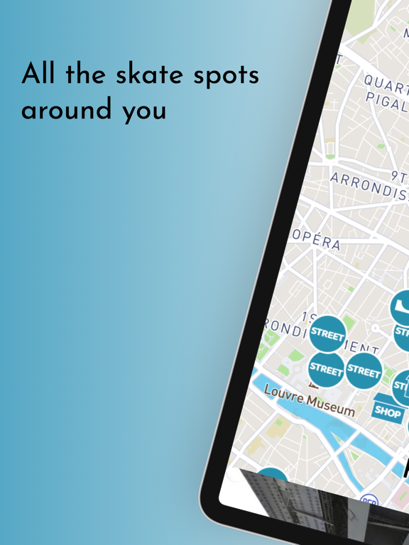 Screenshot #4 pour Smap - Skateparks, skate spots
