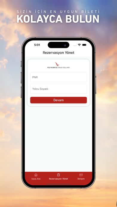 FLY KIBRIS AIRLINES Screenshot