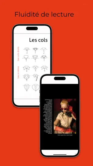 Capture d'écran de Esmod Ebook sur iPhone 5