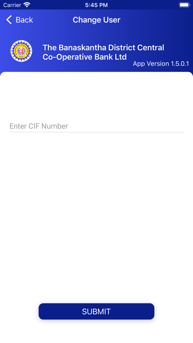 Banas Bank Mobile Banking Screenshot