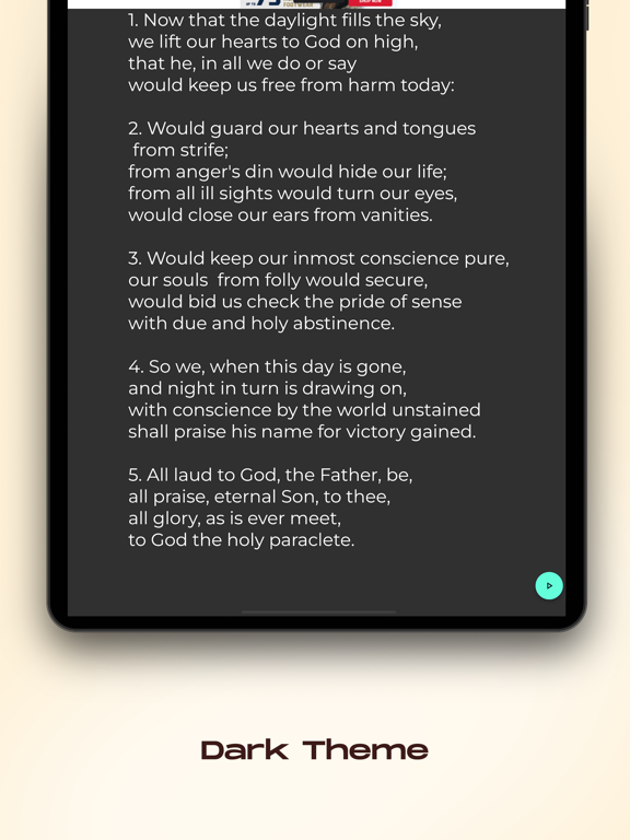 The Apostolic Hymns (Offline) iPad screenshot 4 - Book app