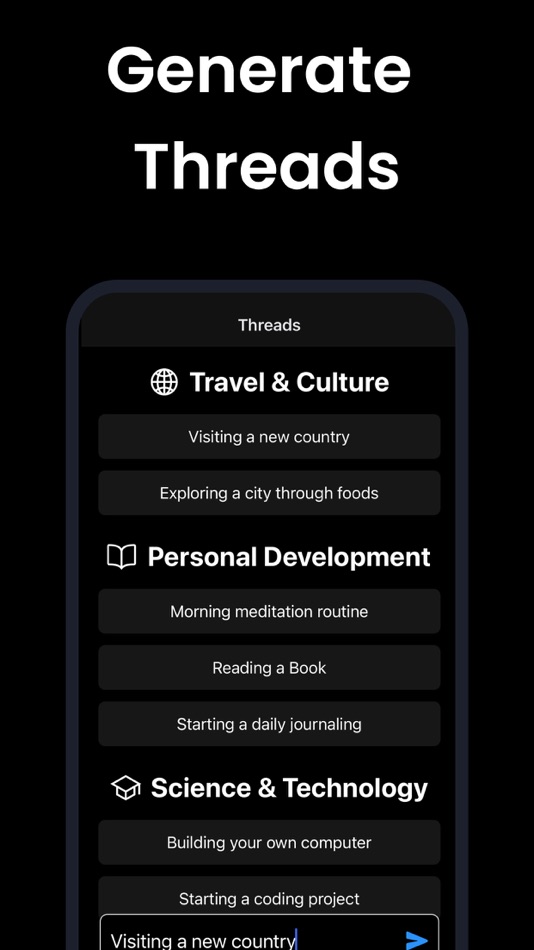 #1. Thread Maker (iOS) 由: SAM SEN