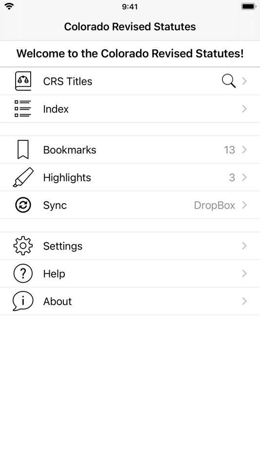 #1. Colorado Revised Statutes 2021 (iOS) بواسطة: Peak Programming, LLC