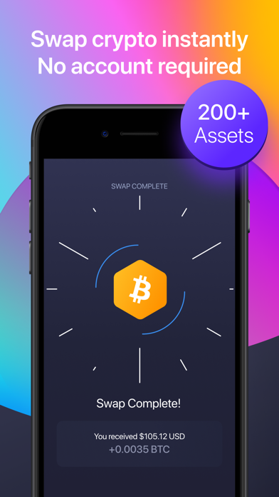 Exodus: Crypto Bitcoin Wallet Screenshot