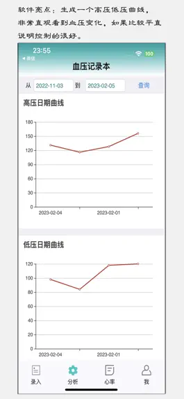 Game screenshot 血压记录本 hack