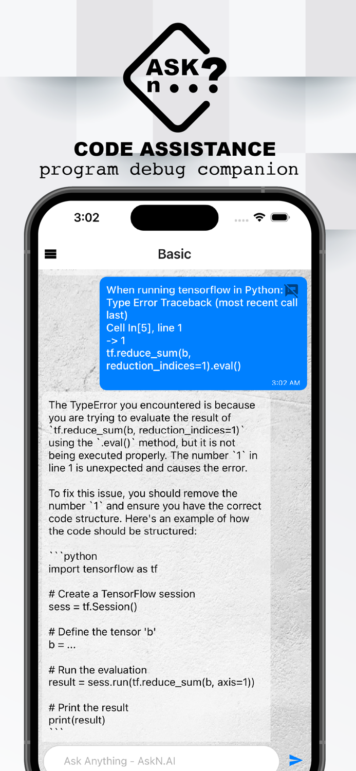 Chatting AI Chatbot w AskN AI