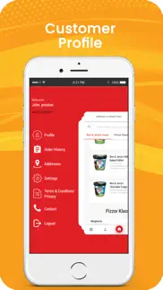 milano pizzeria app iphone screenshot 2