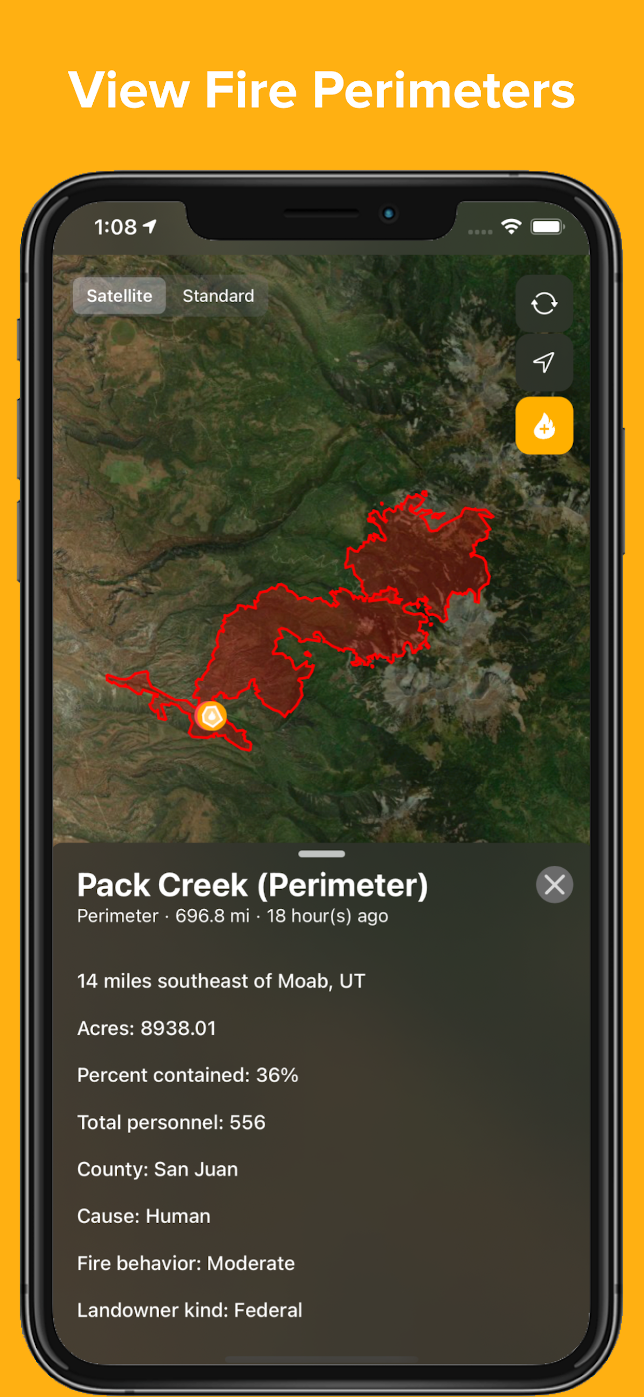 Firesource - Live Wildfires