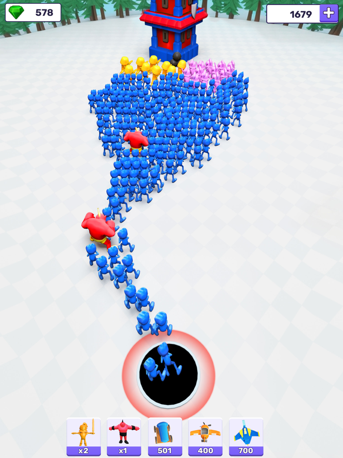 Mob Attack Black Hole