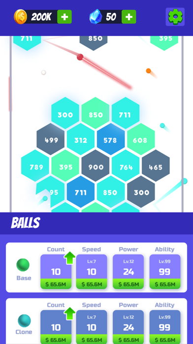 Brick Breaker : Idle Smasher Screenshot