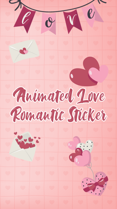 Animated Love Romantic Sticker Screenshot