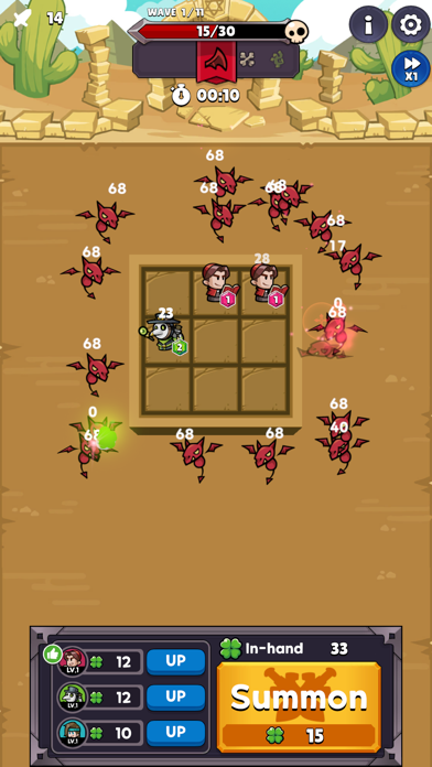 Heroes vs. Evil: Gacha defense Screenshot