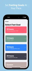 Fasting Tracker Intermittent screenshot #2 for iPhone