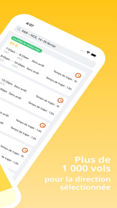Screenshot #2 pour Vols pas chers — Aviasurf