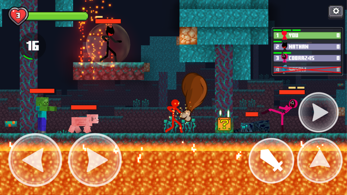 Stickman Combat Arena Battle