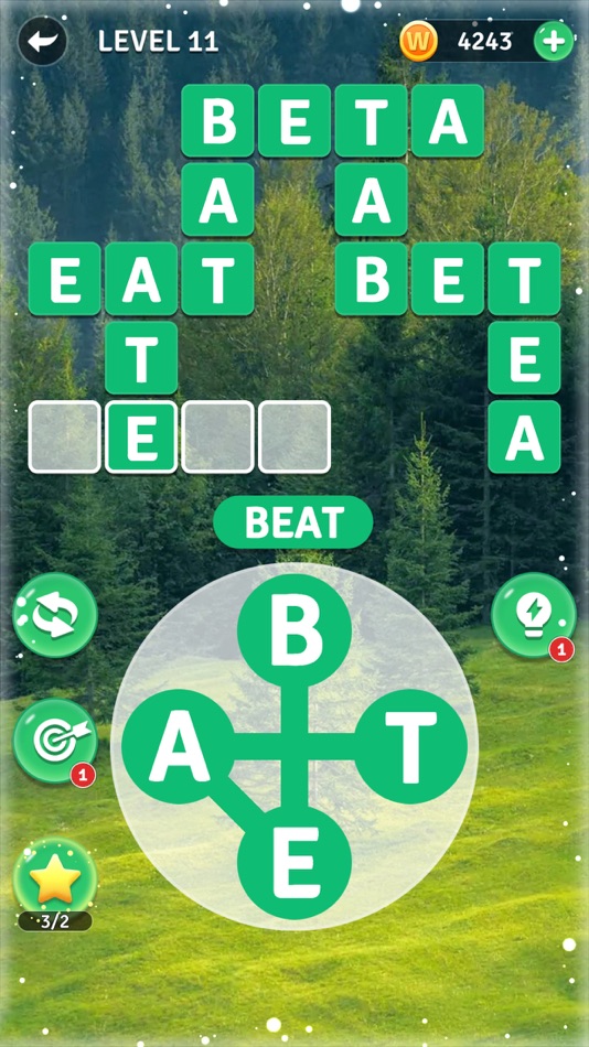 #2. Wordrous - Puzzle Word Game (iOS) By: Wolflyer