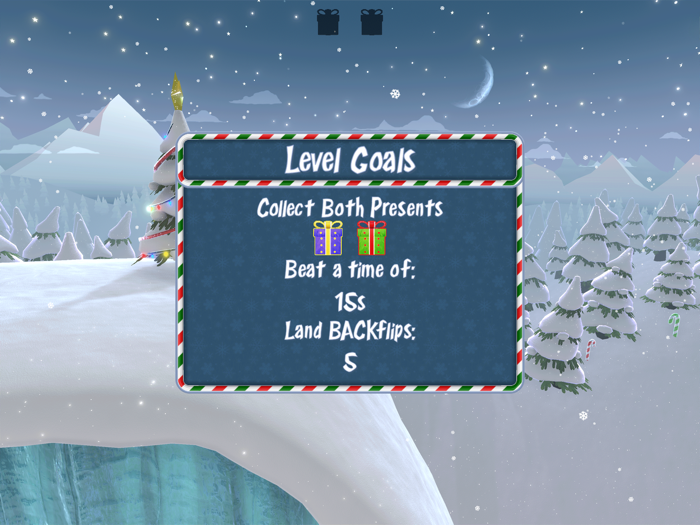 Santas Slippery Slope Ski Sim