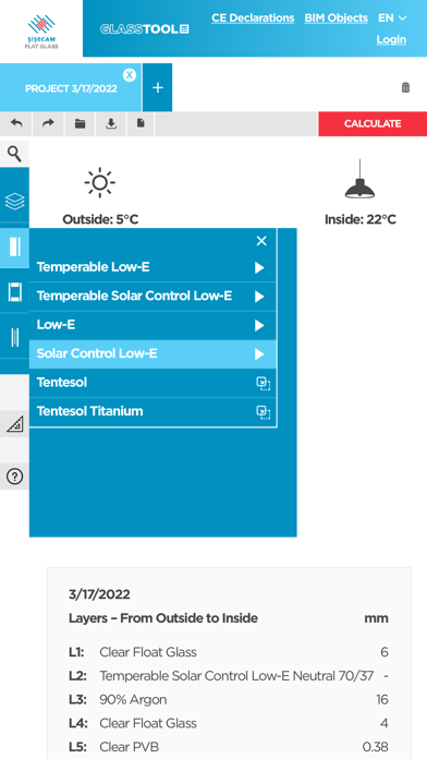 Şişecam GlassTool Screenshot