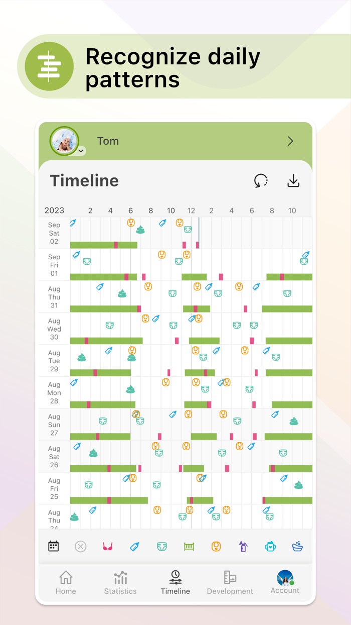 Baby Daybook－Tracker Schedule