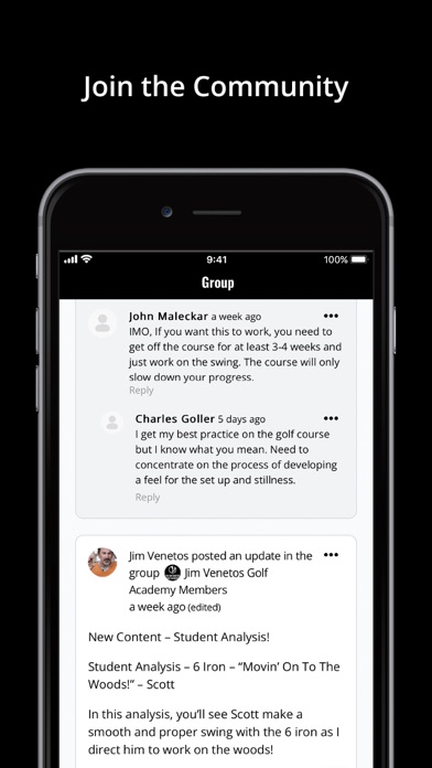 Jim Venetos Golf Academy Screenshot