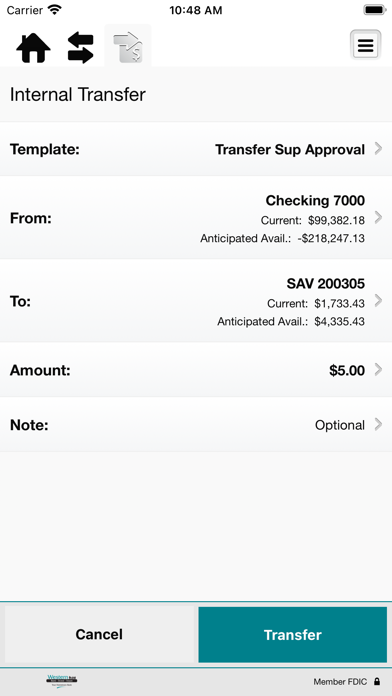 Western State Bank Business Screenshot