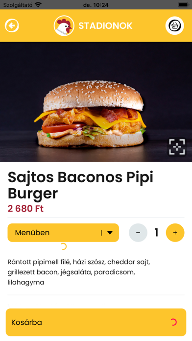 Pesti Pipi Rendelés Screenshot