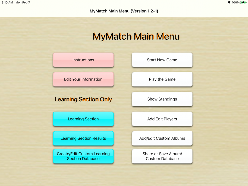 #1. MyMatchGame (iOS) 由: DONALD EWING