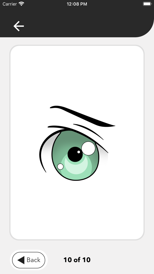 #2. How to Draw Anime Eyes ٭ (iOS) 由: Gorasiya Vishal Nanjibhai