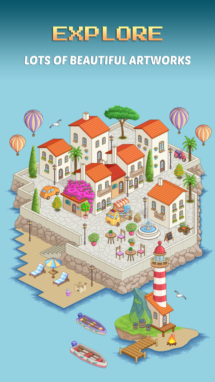 Pixel Art - Color House