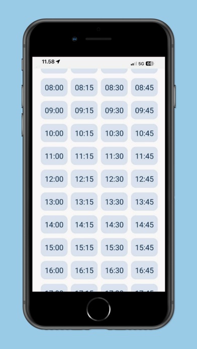 Timeit Timeregistrering Screenshot