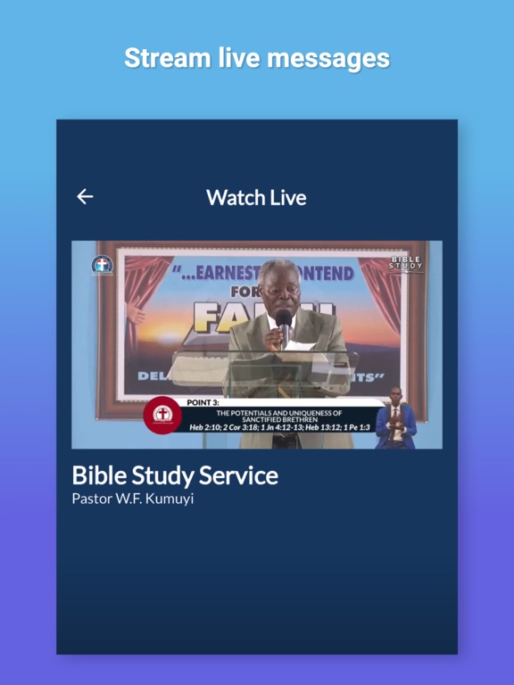 DCLM Radio iPad screenshot 7 - Entertainment app