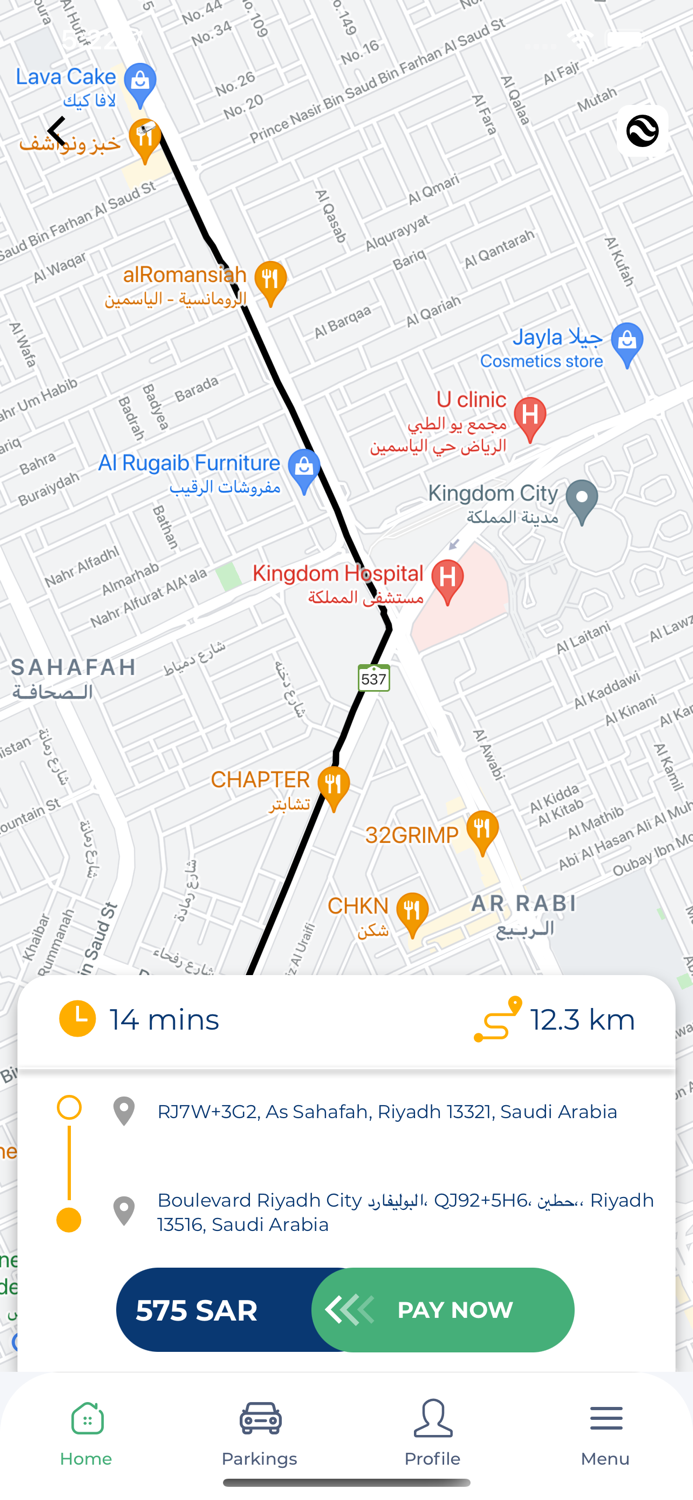 Boulevard RUH City Parking