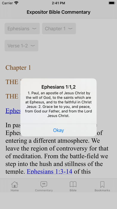Expositor Bible Commentary Screenshot
