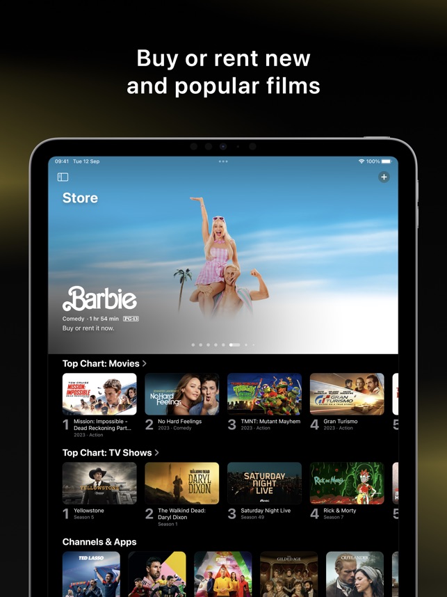 Apple TV App Store'da