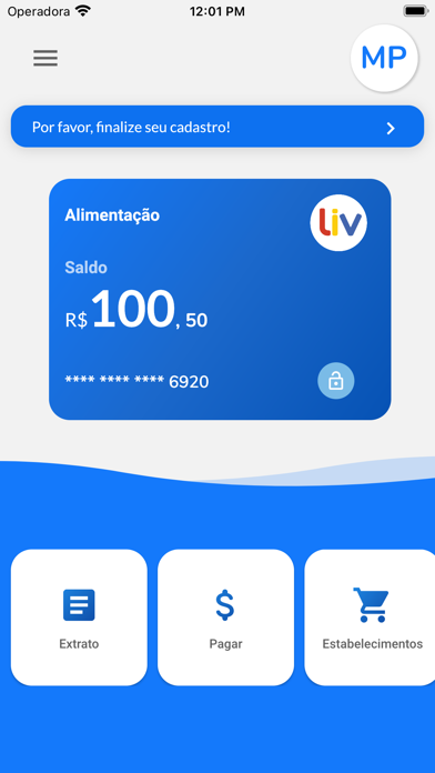 LivPay (agora Livix) Screenshot